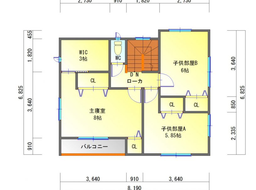 石井町石井　50坪３ＬＤＫ＋ＷＩＣ＋ＳＣ　新築住宅セットプラン